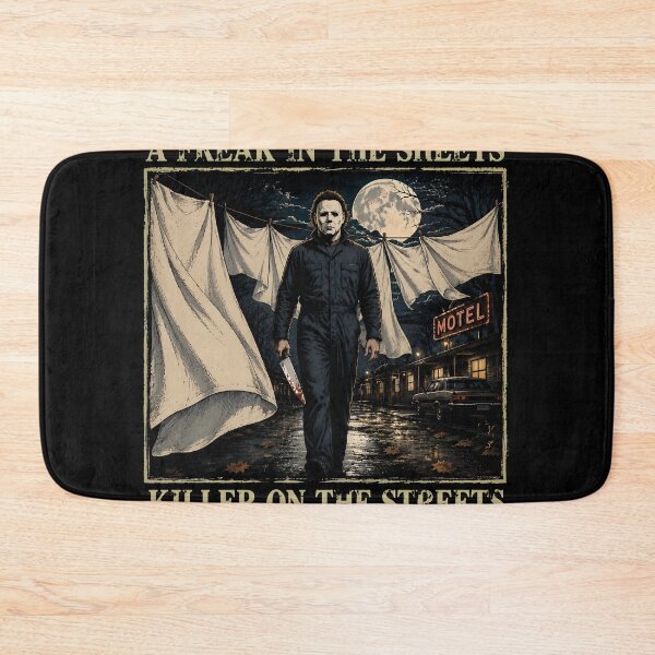 Item preview, Michael Myers Tshirts A Freak In The Sheets Killer On The Streets Halloween Halloween Horror Movie Spooky Season designed and sold by Hydlaaksmndriss.
