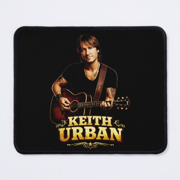 Item preview, Keith Urban Country Music Guitarist Vintage Style T-Shirt Design designed and sold by bilgeoisa.