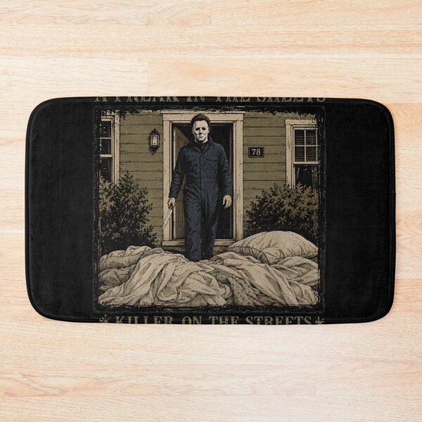Item preview, Michael Myers Tshirts A Freak In The Sheets Killer On The Streets Halloween Halloween Horror Movie Spooky Season designed and sold by Hydlaaksmndriss.