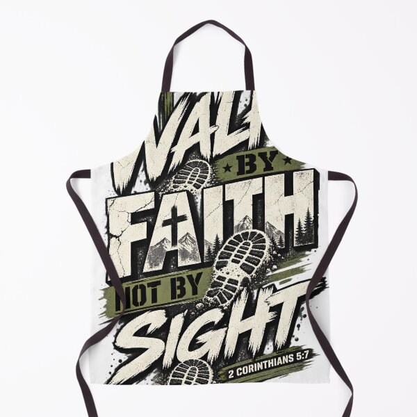 Item preview, Walk by Faith - Christian Faith Gift Apparel designed and sold by PrayerWarriorUSA.