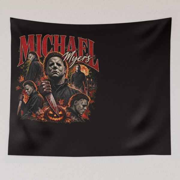 Item preview, Michael Myers Tshirts Vintage Graphic Retro 90s Fans Homage designed and sold by Hydlaaksmndriss.