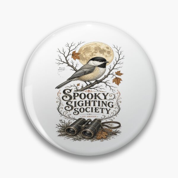 Item preview, Halloween Bird Watching Spooky Birder Club Design designed and sold by JansenGS.