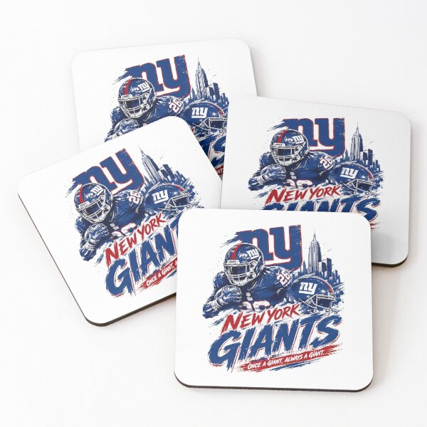 Item preview, New York Giants Football Player NYC Skyline Design designed and sold by ughtLucus.