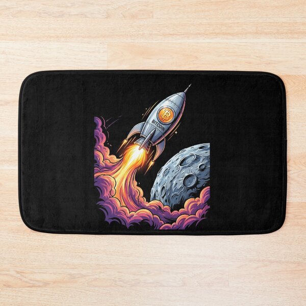 Item preview, Bitcoin Rocket designed and sold by Parallel Label .