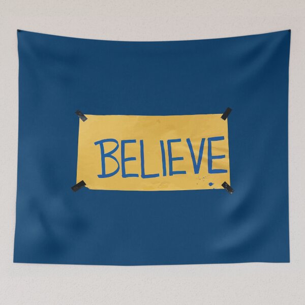 Item preview, Believe with Ted Lasso Retro Signage designed and sold by unrealindeed.