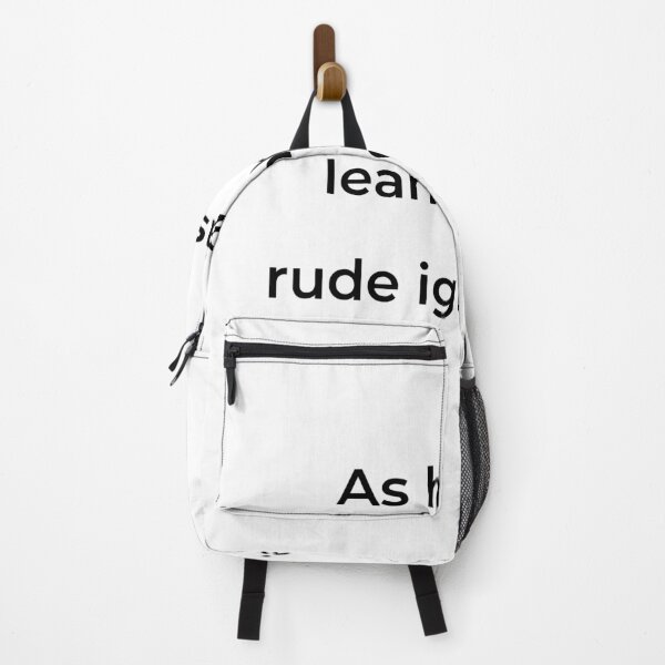 Item preview, “As high as learning my rude ignorance.” - print black designed and sold by ariksworld.