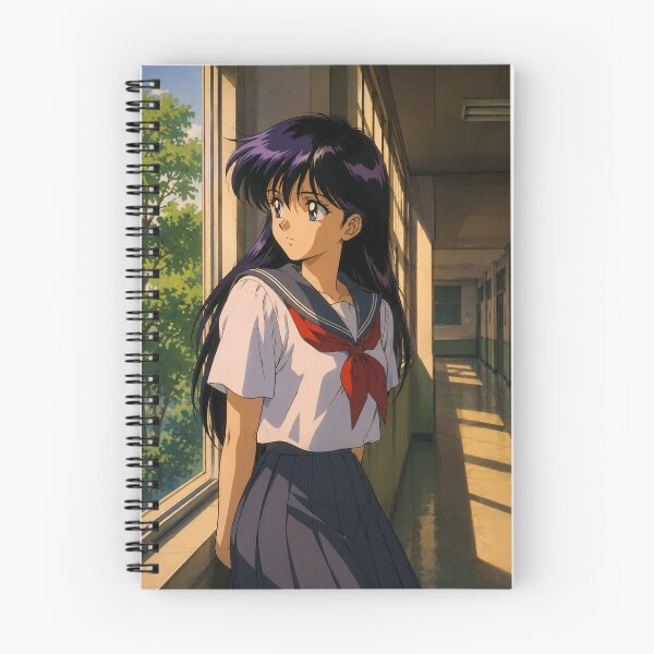 Item preview, Old School Anime Schoolgirl designed and sold by bapupa.