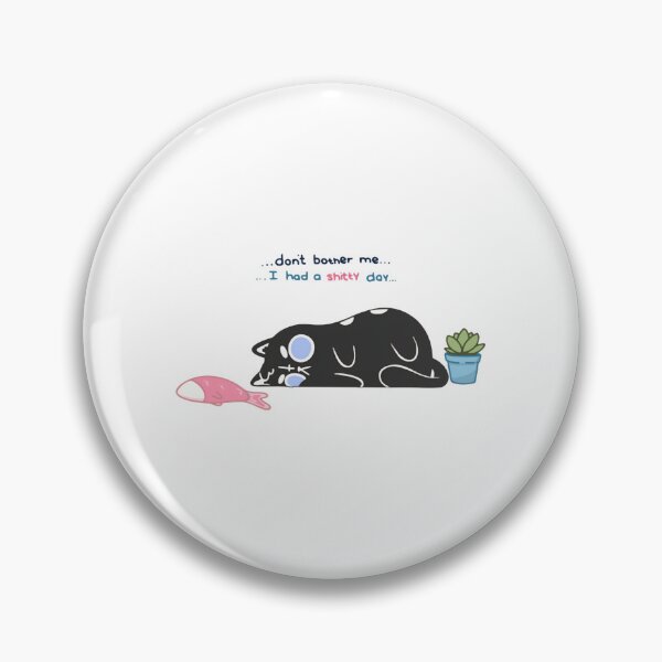 Item preview, Dont Bother Me Today Funny Relatable Lazy Cat Design designed and sold by DesignGoodArt.