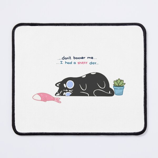 Item preview, Dont Bother Me Today Funny Relatable Lazy Cat Design designed and sold by DesignGoodArt.