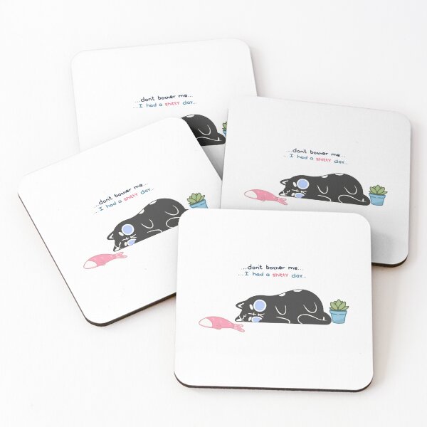 Item preview, Dont Bother Me Today Funny Relatable Lazy Cat Design designed and sold by DesignGoodArt.