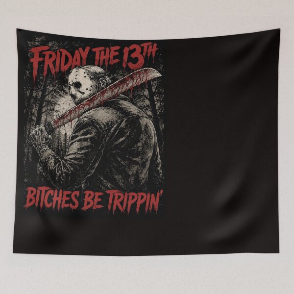 Item preview, Jason Voorhees Tshirts Horror Halloween Jason Friday The 13th Character Sublimated Tie Dye Hockey Mask Goth Decor Horror designed and sold by Hydlaaksmndriss.