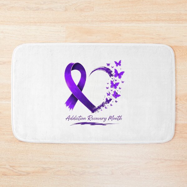Item preview, Hope Fight Win Butterfly Heart Addiction Recovery Month designed and sold by felixpalette.
