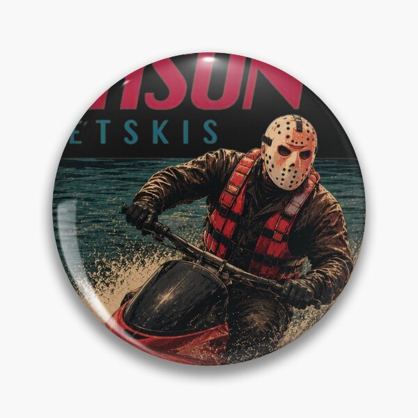 Item preview, Jason Voorhees Tshirts Funny Jason Uncle Jason's Jetskis Vintage 80's Horror Movie Ad designed and sold by Hydlaaksmndriss.