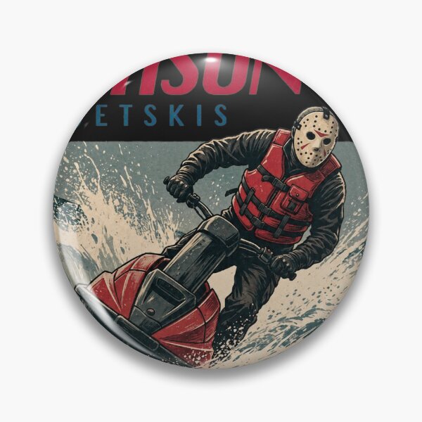 Item preview, Jason Voorhees Tshirts Funny Jason Uncle Jason's Jetskis Vintage 80's Horror Movie Ad designed and sold by Hydlaaksmndriss.