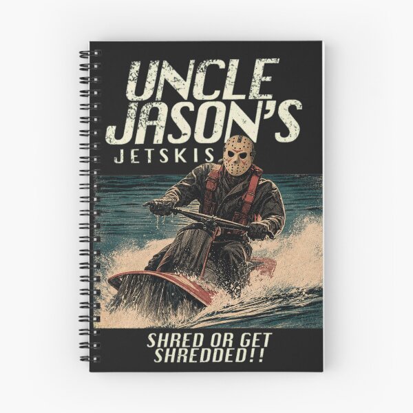 Item preview, Jason Voorhees Tshirts Jason Uncle Jason's Jetskis Vintage 80's Horror Movie Ad designed and sold by Hydlaaksmndriss.