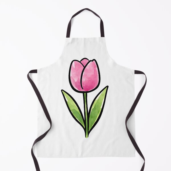 Aperçu de l'œuvre Tulipe rose créée et vendue par GraphicsClub.
