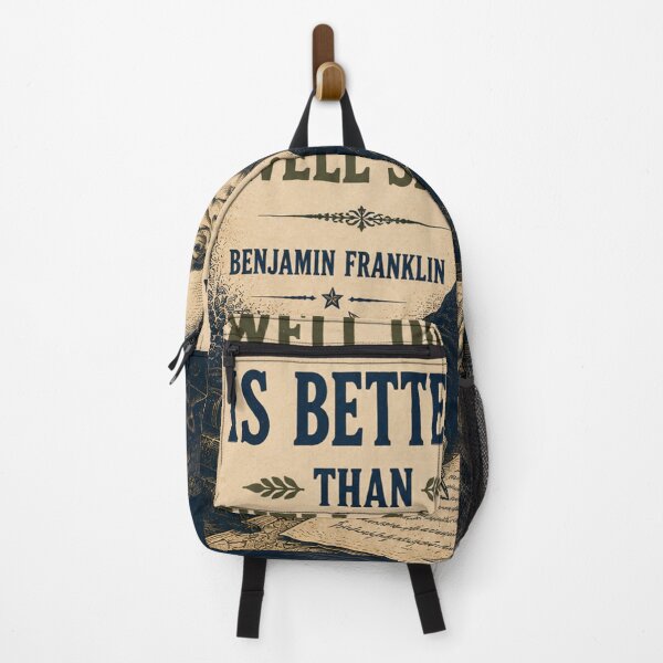 Item preview, Benjamin Franklin Words to live by designed and sold by Kzacreative.