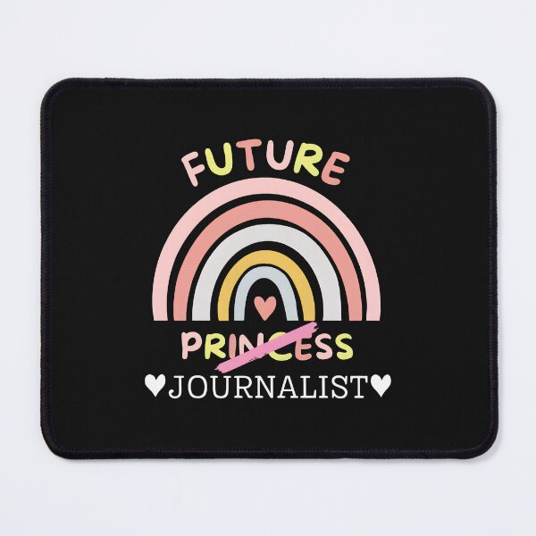 Item preview, Future Journalist Rainbow Princess Design designed and sold by murdyawdiede.