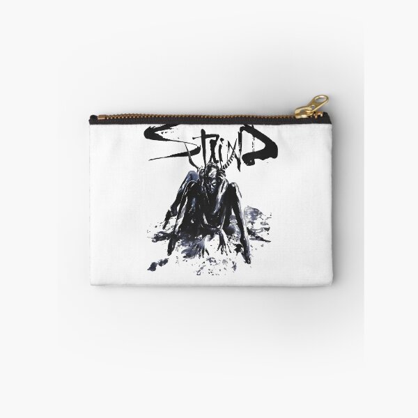Item preview, Horned Crouching Figure Dark Atmosphere Monochromatic designed and sold by shekinah-657.