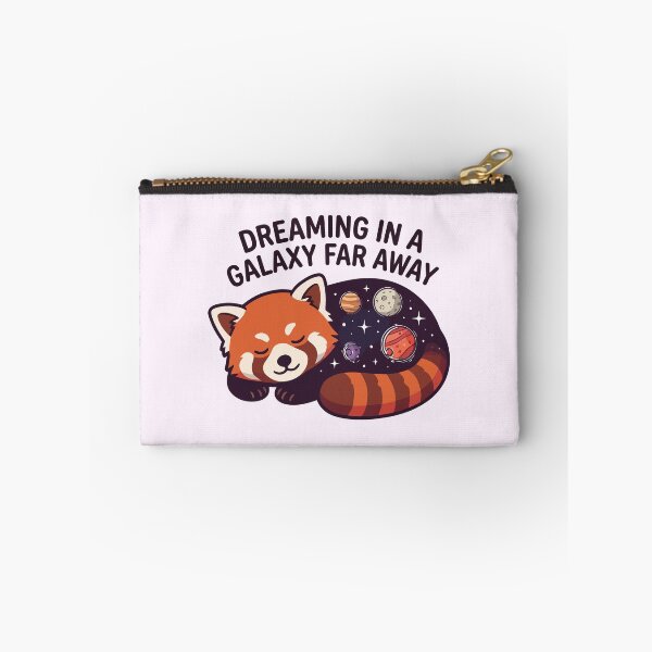Item preview, Dreaming In A Galaxy Far Away Sleeping Red Panda designed and sold by Amir Faysal.