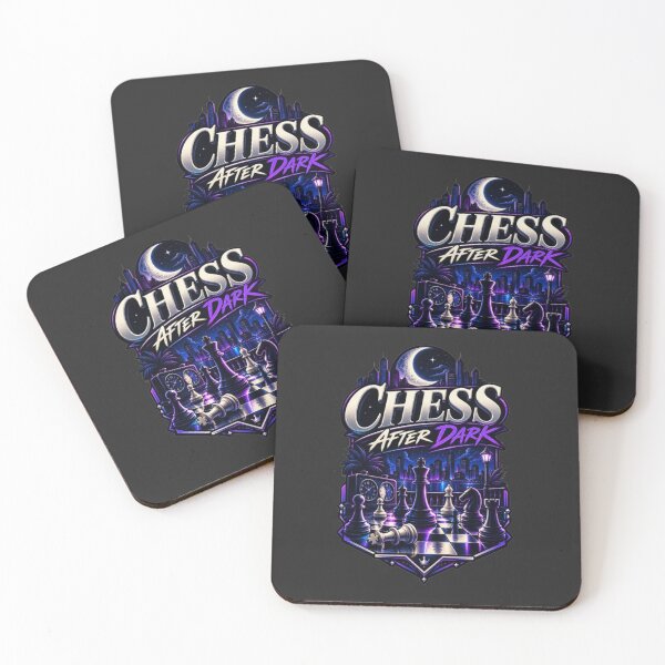 Item preview, Chess After Dark Night Chess Lifestyle designed and sold by KnightVibe.