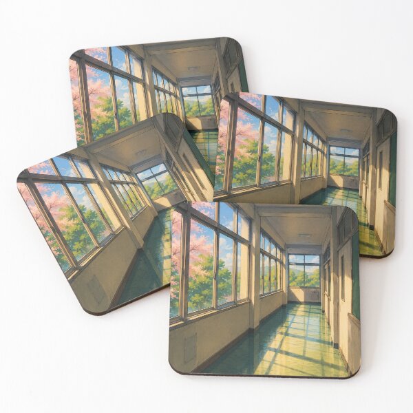 Item preview, Old School Anime Hallway designed and sold by bapupa.