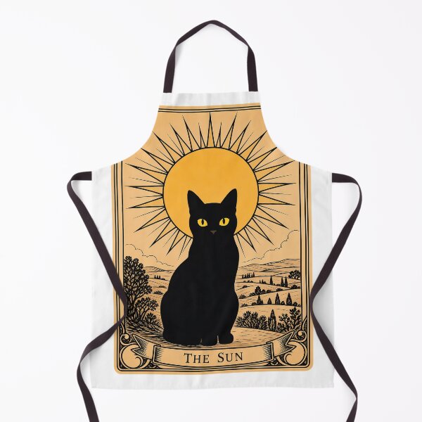 Item preview, The Sun – Cat Tarot Card  designed and sold by PurrfectHome.