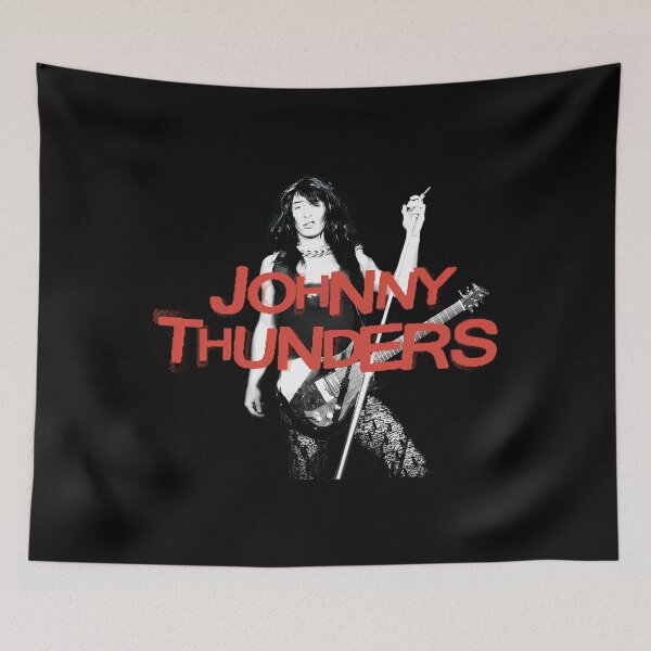 Item preview, J o h n n y T h u n d e r s Punk Rock Guitarist 70s Rocker designed and sold by Lapiinart.