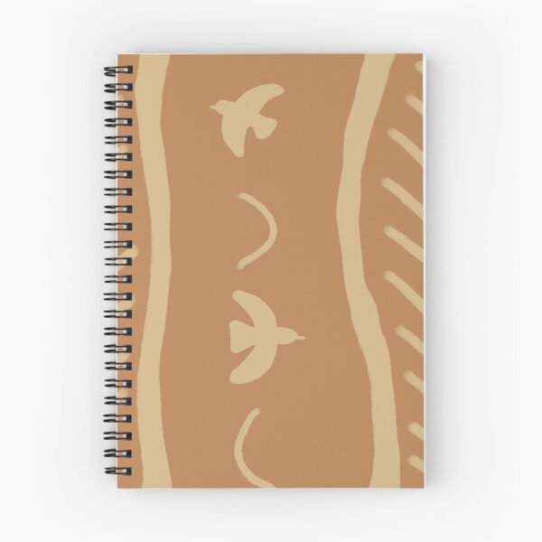 Item preview, Bohemian-style bird motifs in orange by Beliris Creations designed and sold by BelirisCréations.
