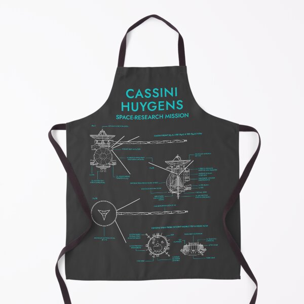 Item preview, Cassini-Huygens Space-Research Mission. Outer Planet Exploration (Grey and Turquoise) designed and sold by BGALAXY.