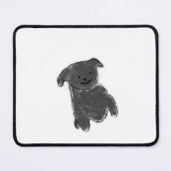 Item preview, Small Playful Fluffy Black Puppy designed and sold by raun.draw.