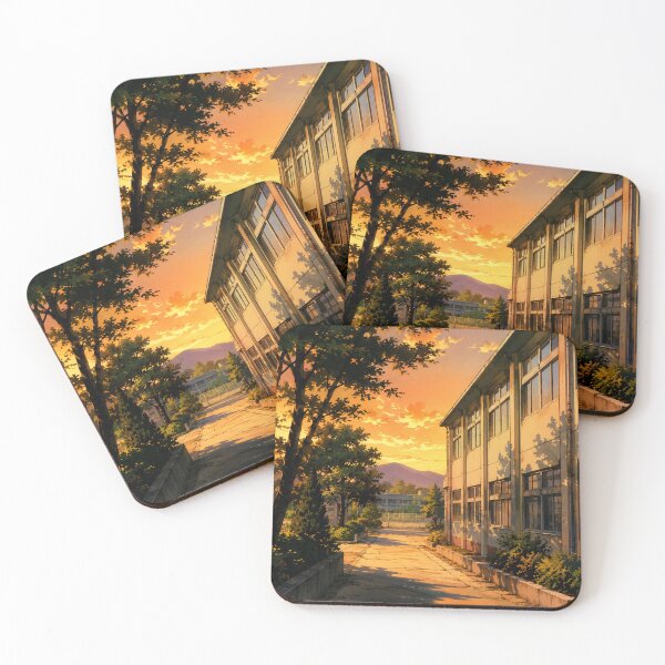 Item preview, Old School Anime Sunset Campus designed and sold by bapupa.