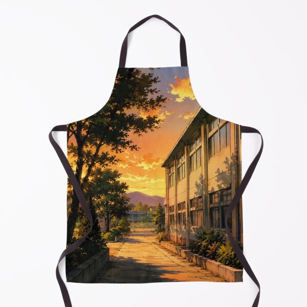 Item preview, Old School Anime Sunset Campus designed and sold by bapupa.