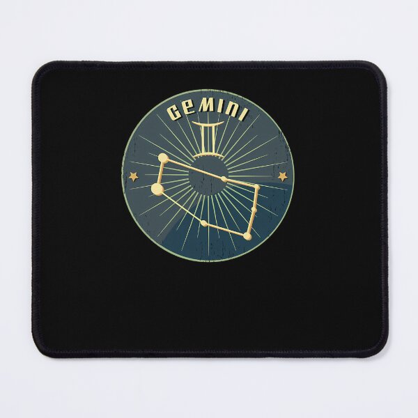 Item preview, Retro Zodiac Birthday - Horoscope Zodiac Gemini designed and sold by GervaiseVirula3.