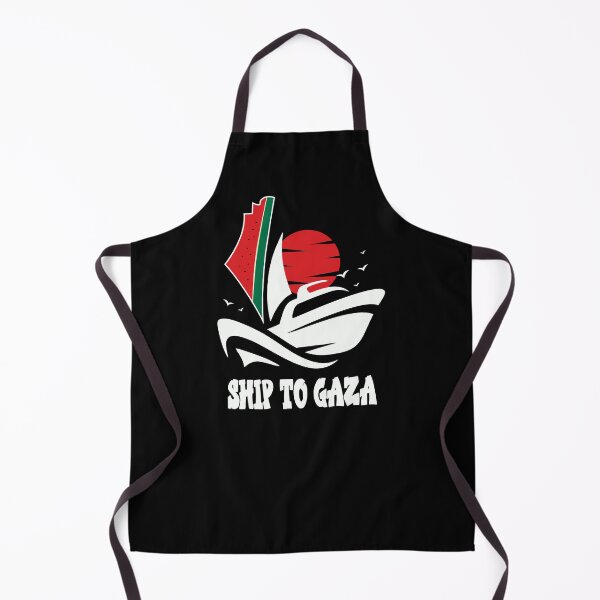 Item preview, Free Palestine Ship to Gaza Madleen Boat Artwork - White designed and sold by Hurriyyatee.