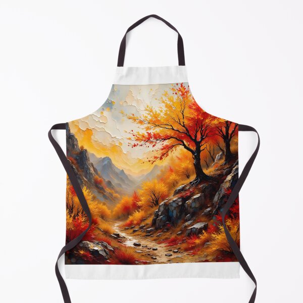 Aperçu de l'œuvre Peinture à l'huile d'un paysage d'automne créée et vendue par Chi261.
