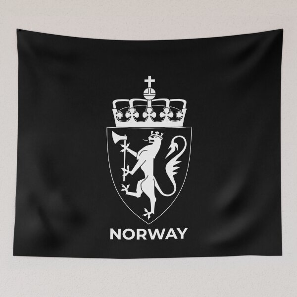Item preview, Norwegian Royal Coat of Arms - Heraldry design - NORWAY designed and sold by Heraldry design.