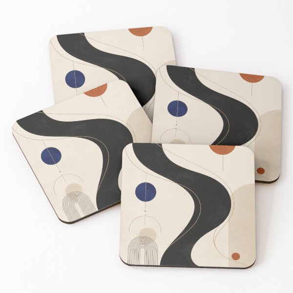 Item preview, Organic Flow Minimalist Abstract Art designed and sold by JalwaWear.