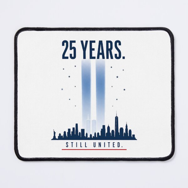 Item preview, 25 Years Still United | 9/11 Tribute In Light | Patriotic Memorial Anniversary designed and sold by ZIGLWORKS.