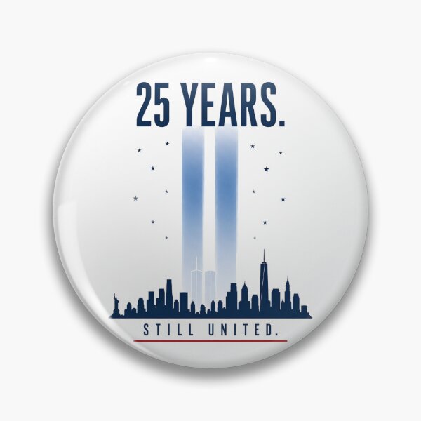 Item preview, 25 Years Still United | 9/11 Tribute In Light | Patriotic Memorial Anniversary designed and sold by ZIGLWORKS.