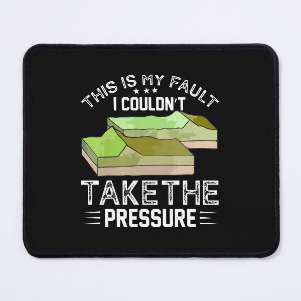 Item preview, Geology Fault Line Pun "This Is My Fault" designed and sold by murdyawdiede.