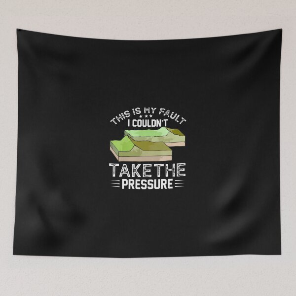 Item preview, Geology Fault Line Pun "This Is My Fault" designed and sold by murdyawdiede.
