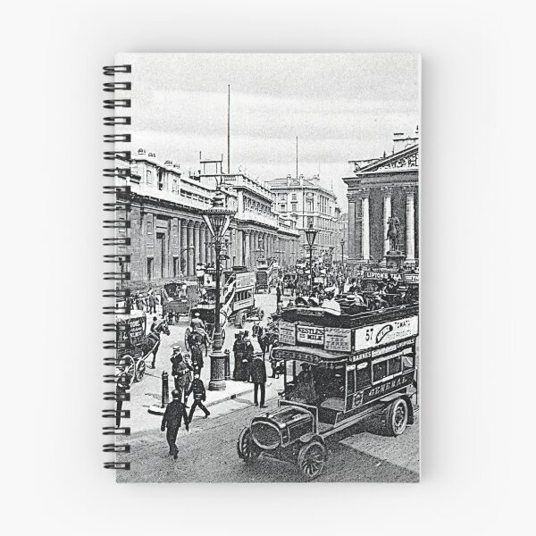 Item preview, London’s Bank of England amid bustling early twentieth‑century traffic designed and sold by Pierre de la Mare.