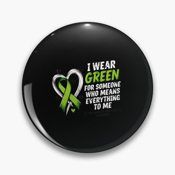 Item preview, I Wear Green For Someone Lymphoma Awareness designed and sold by felixpalette.