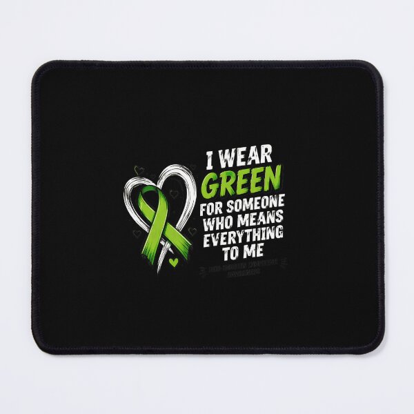Item preview, I Wear Green For Someone Lymphoma Awareness designed and sold by felixpalette.