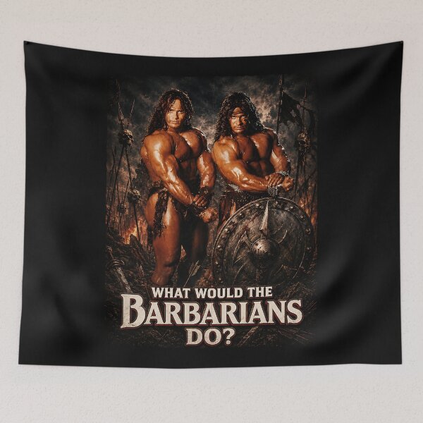 Item preview, What would the Barbarians do? designed and sold by TeeCodes.