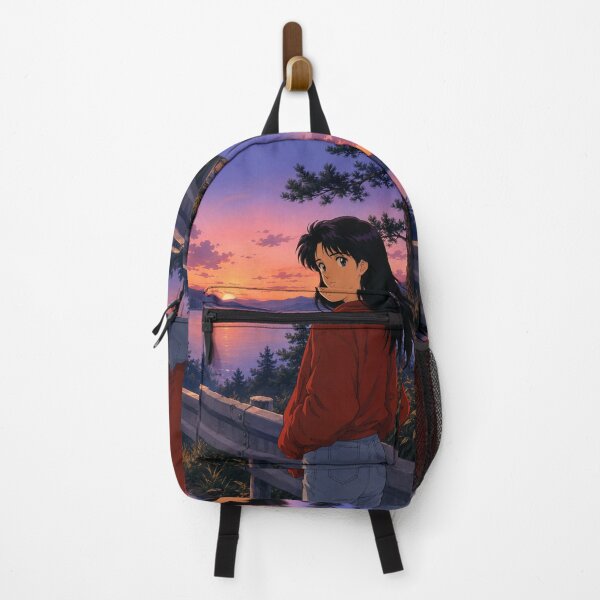 Item preview, Retro 90s Anime Lakeside Twilight designed and sold by bapupa.