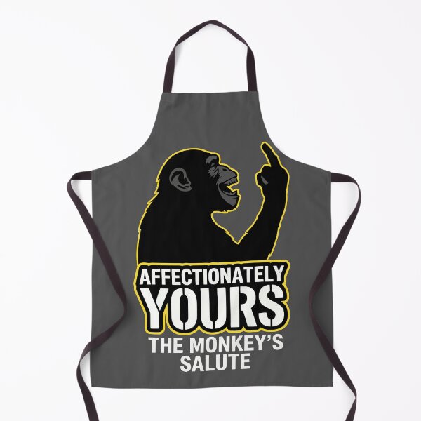 Item preview, Affectionately Yours The Monkey's Salute Middle Finger designed and sold by Amir Faysal.