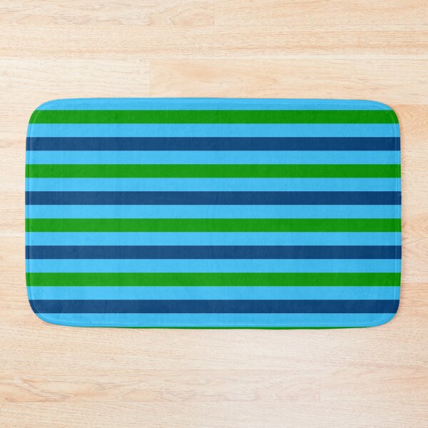Item preview, Blue and Green Stripes Design Light Blue  designed and sold by PatternTitan.