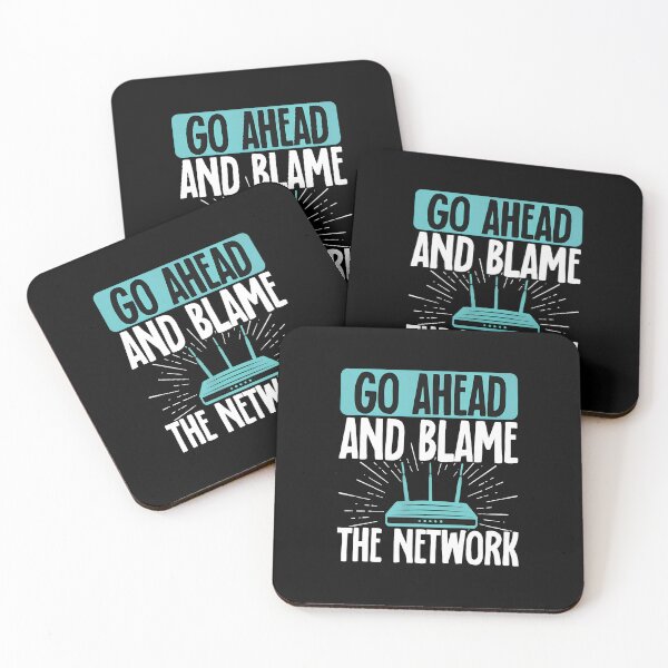 Item preview, Go Ahead And Blame The Network Router Tech Humor Graphic designed and sold by boosnwlovichm.